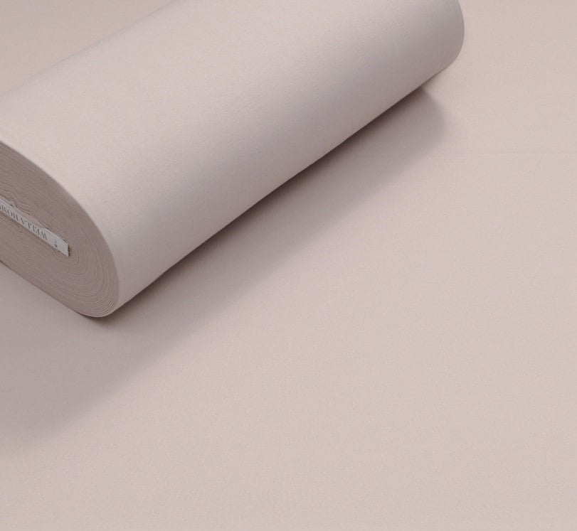 Beige Couleur Flanelle Tissu