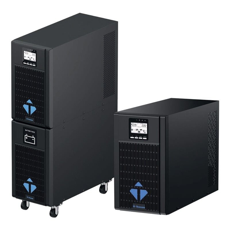 Tescom Neolıne 10Kva 1F/1F (16X9Ah) 5/10Dk Lcd Onlıne Ups