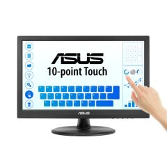 15.6 Asus Vt169He Ips 5Ms 60Mhz 1Xvga 1Xhdmı Fhd 1920X1080 Dokunmati̇k Ekran Flıcker Free Çerçevesi̇z Vesa Si̇yah