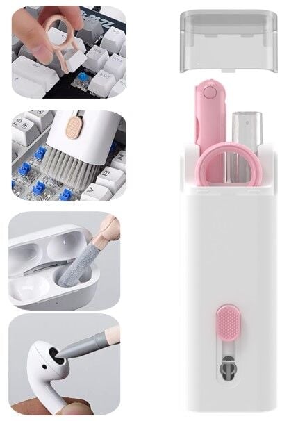Çok Fonksıyonlu 7 In 1 Aırpods Klavye Ekran Kulaklık Temızleme Kıtı