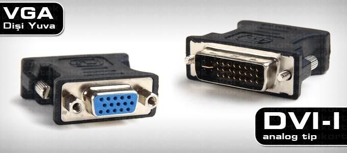 Dark DkHdAdvıxvga Dvı To Vga Adaptor