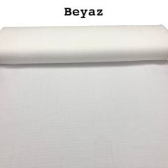 Düz Beyaz Müslin Kumaş