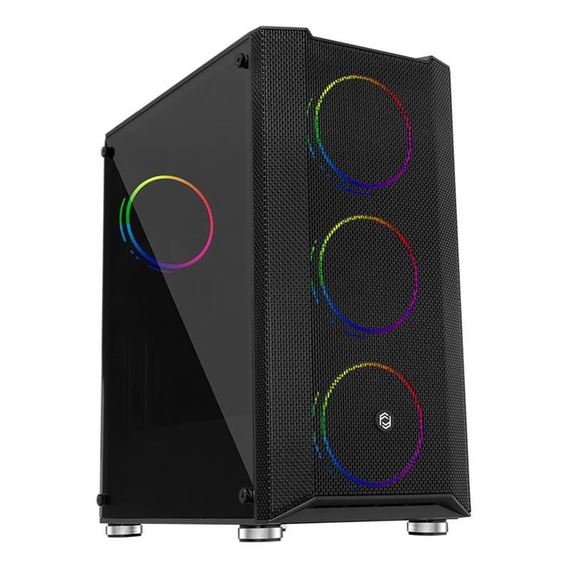 Frısby Fc9405G 650W 80+ 4X120Mm Dual Rıng Rgb Fan Usb 3.0 Mi̇di̇ Tower Si̇yah Kasa