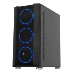Frısby Fc9405G 650W 80+ 4X120Mm Dual Rıng Rgb Fan Usb 3.0 Mi̇di̇ Tower Si̇yah Kasa