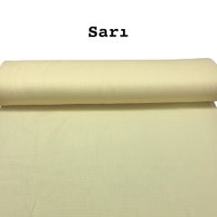 Düz Sarı Müslin Kumaş