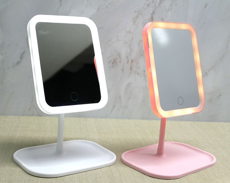 Dikdörtgen Led’li Makyaj Aynası