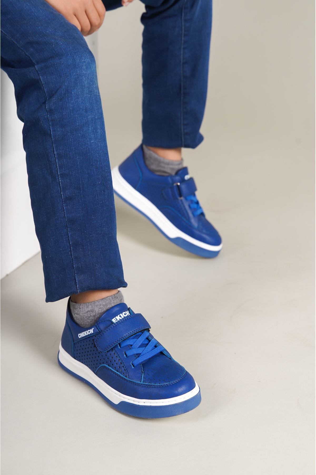 1017  DavidR Çocuk Ayakkabı Mavı