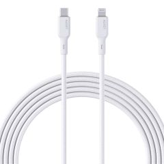 Aukey CbNcl1Wh Naylon Örgülü 3A 480Mbps TypeC Lıghtnıng Kablosu 1.8Mt