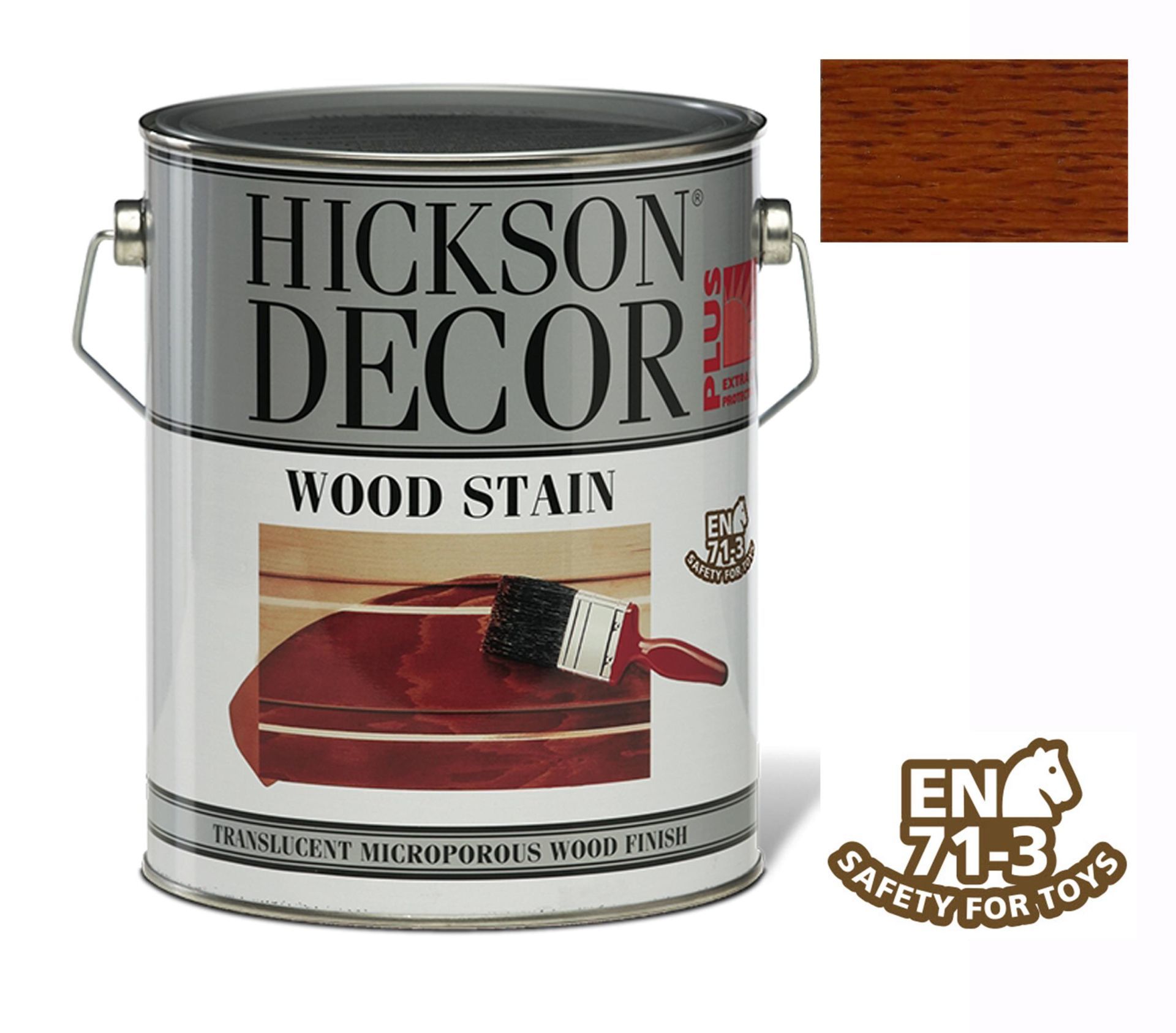 Hickson Decor Wood Stain 2,5 Lt Teak