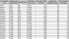 Ennalbur Klipsli Çelik Dübel M10X90 ( 5 Adet)