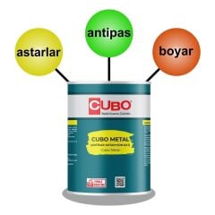 Cubo Metal Pas Boyası Nefti Yeşil 0,75 Litre