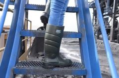 Pollyboot Vega 44 Numara Çelik Burunlu Çizme Poliüratan