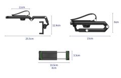 1080° Dönebilen Çok Fonksiyonlu Telefon Tutucu
