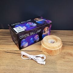 Kalp Tasarımlı Dönen Cam Küre