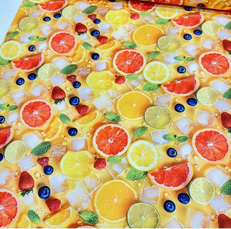 Dijital Baskı Dekoratif Duck Keten