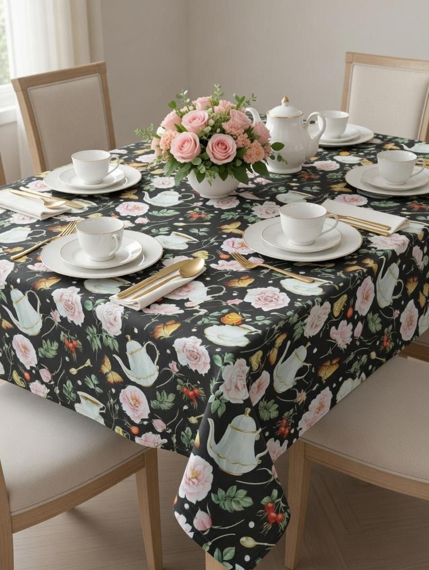 Dijital Baskılı Masa Örtüsü