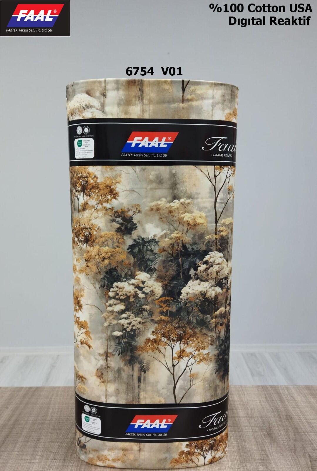 240 cm Eninde Dijital Reaktif Baskılı %100 Pamuk Nevresimlik Kumaş – Toptan