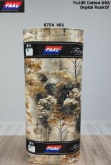 240 cm Eninde Dijital Reaktif Baskılı %100 Pamuk Nevresimlik Kumaş – Toptan