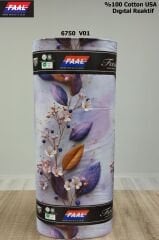 240 cm Eninde Dijital Reaktif Baskılı %100 Pamuk Nevresimlik Kumaş – Toptan