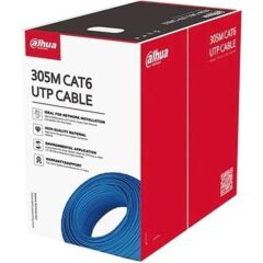 Dahua Pfm922I6UnC 305 Metre U/Utp 23Awg Cca Mavi̇ Renk Cat6 Kablo