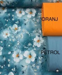 Dijital Baskı Pamuklu Nevresimlik Kumaş