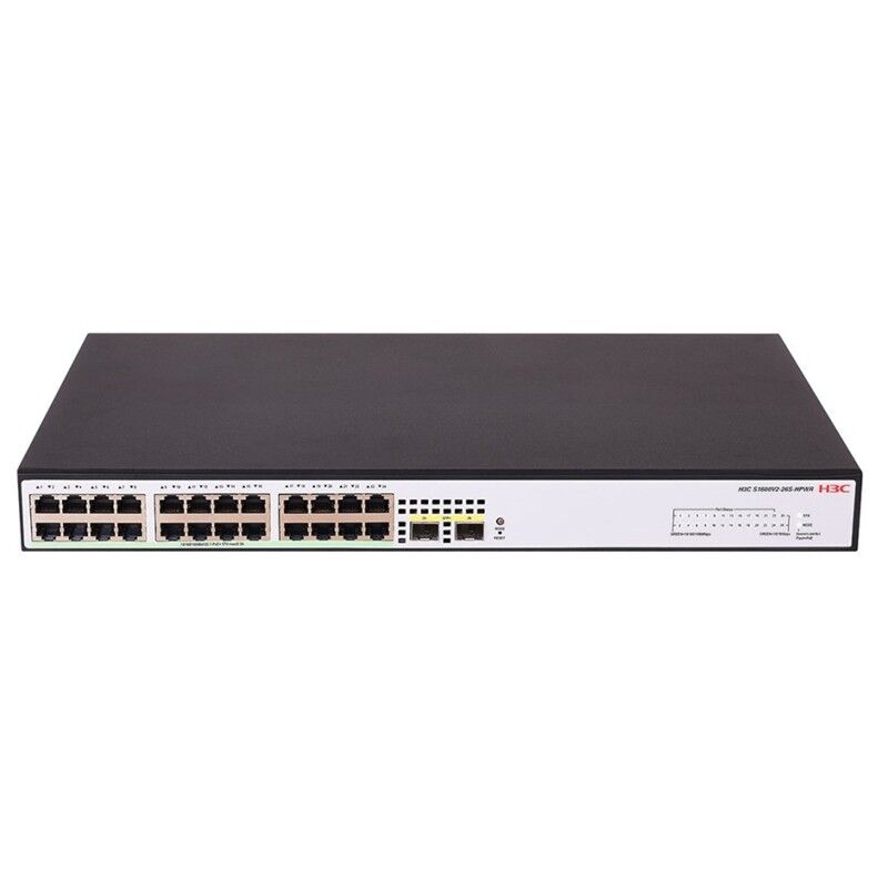 H3C Aolynk S1600V218PHpwr 16 Port Gıgabıt + 2Xgb Sfp Uplınk 240W Poe Yöneti̇lebi̇li̇r Rackmount Swıtch