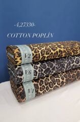 240 cm eninde leopar desen nevresimlik kumaş top fiyatı