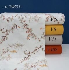 240 cm eninde desenli nevresimlik kumaş top fiyatı V-16