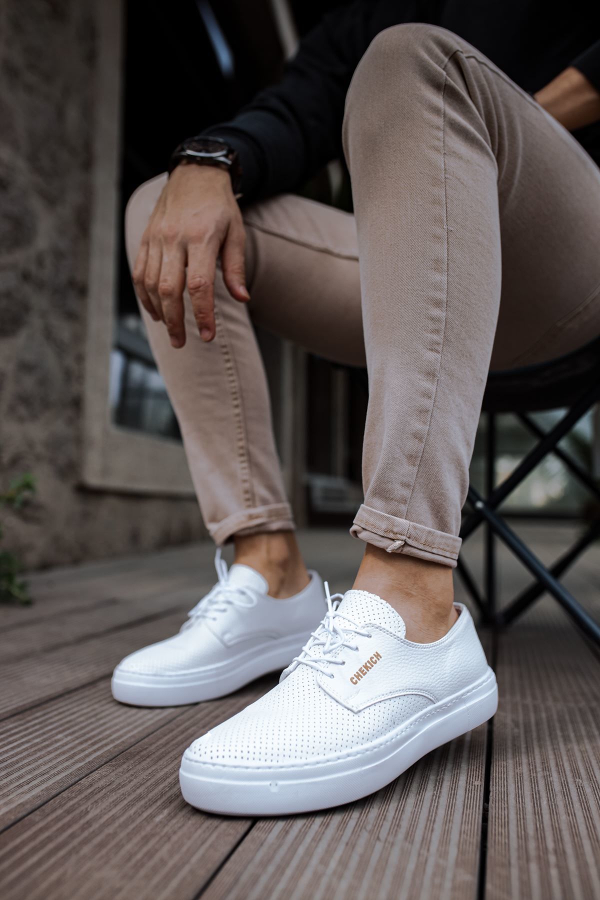 Ch061  Cbt Rex Erkek Ayakkabı Beyaz