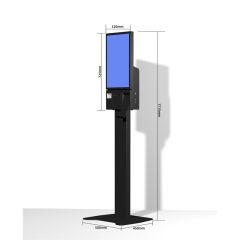 Tıwox K2150B 21.5" I7 5.Nesi̇l 256Gb Ssd 16Gb Ram Wıfı 80Mm Fi̇ş Yazıcı 2D Okuyucu Fhd Dokunmati̇k Kıosk Ayaklı Si̇yah