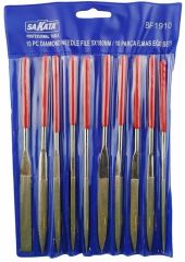 Sakata 19105 Elmas Eğe Takımı 10 Parça 5X180 Mm