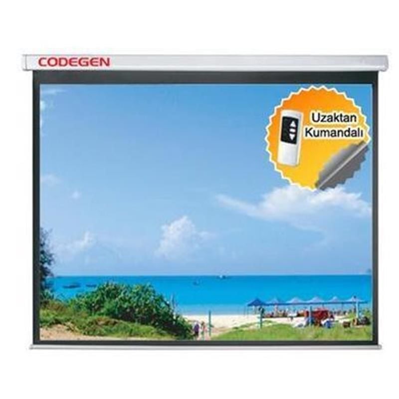 Codegen Ex20 200X200 Motorlu Uzaktan Kumandalı Perde