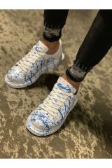 Ch254  Cbt Pittura Erkek Ayakkabı 416 Mavı Püskürtme