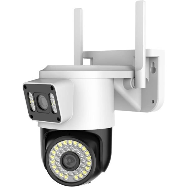 Çift Lensli Dış Mekan WiFi Kamera