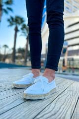 Ch311  Espadril Erkek Ayakkabı Beyaz