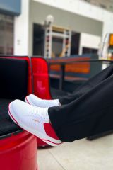 Ch075  Cbt Signature Erkek Ayakkabı Beyaz/Kırmızı