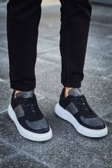 Ch087  Cbt Kenton Erkek Ayakkabı Sıyah / Antrasıt