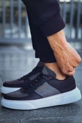 Ch087  Cbt Kenton Erkek Ayakkabı Sıyah / Antrasıt