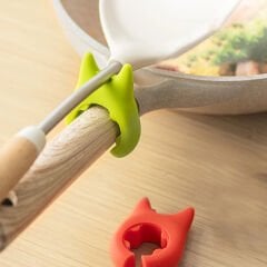 Silikon Tava Tencere Kaşık Tutucu