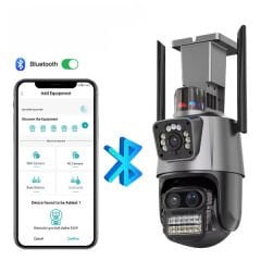 3 Lens WiFi Güvenlik Kamerası