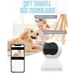 Çift Taraflı Ses Özellikli WiFi Kamera
