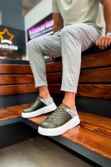 Ch145  Cbt Sauerbergg Erkek Ayakkabı Hakı