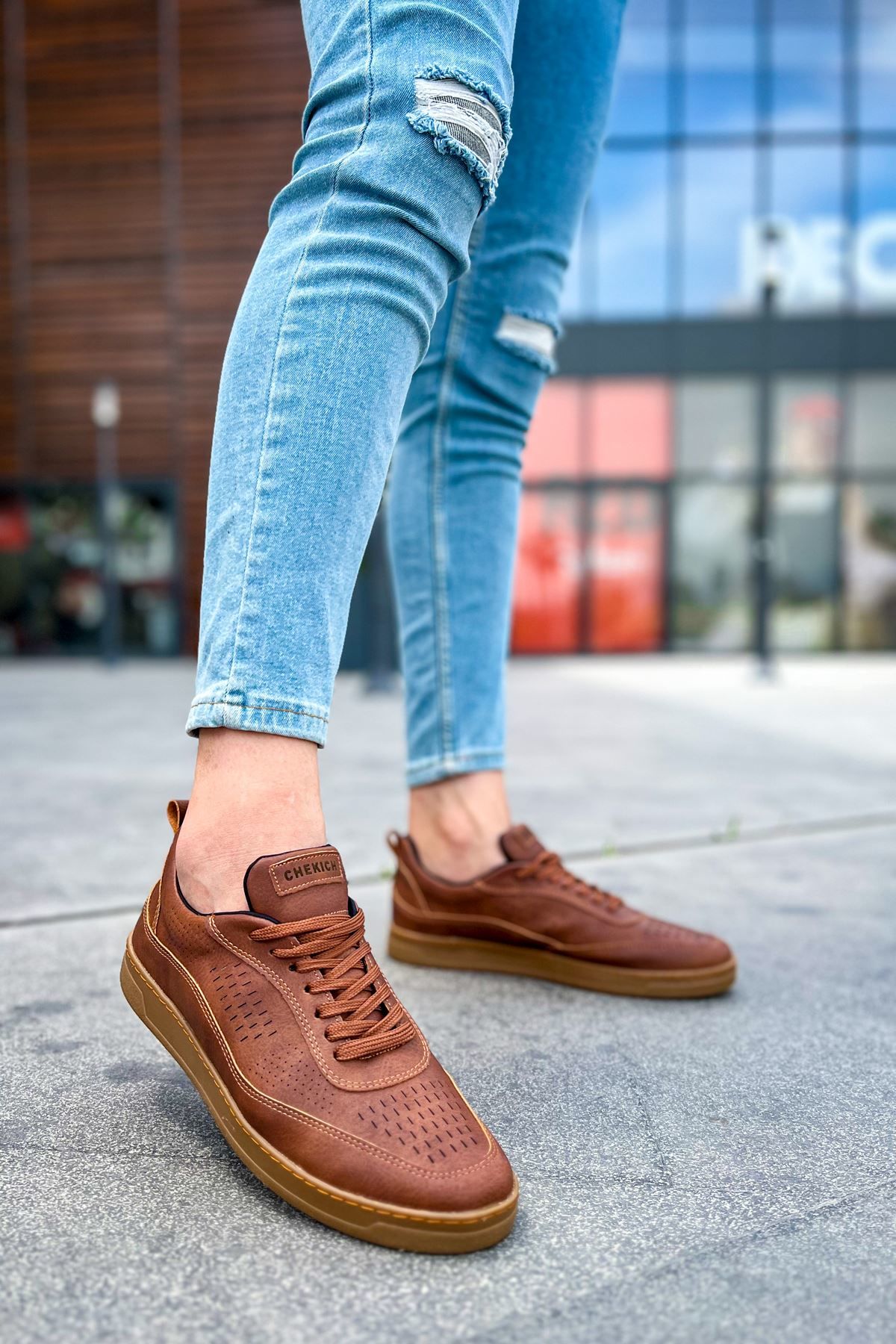 Ch157  Ckt Retro Erkek Ayakkabı Taba