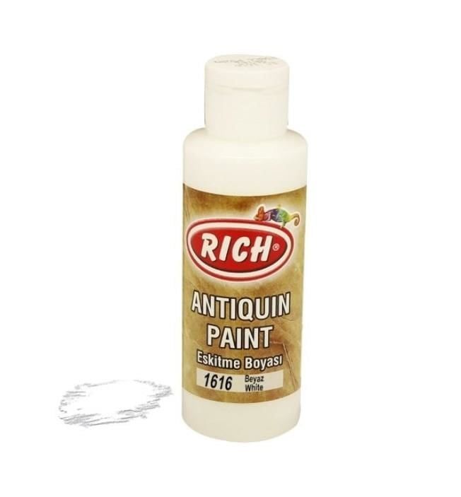 Rich 1616 Beyaz 120 Ml Eskitme Ahşap Boyası