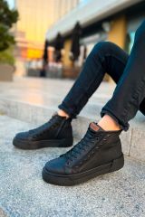 Ch167  Gst Blazer Erkek Bot Sıyah/Sıyah