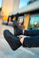 Ch167  Gst Blazer Erkek Bot Sıyah/Sıyah