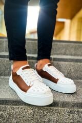 Ch169  Cbt Thorn Erkek Ayakkabı Beyaz/Taba