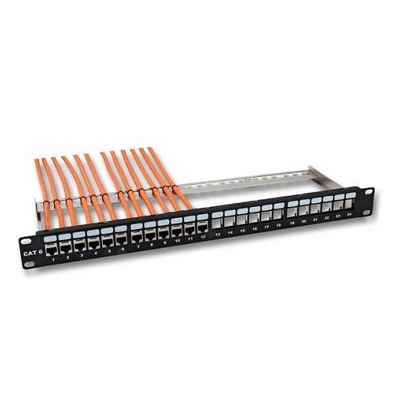 Uranıum 24 Port Ub243824L Cat6 Boş Patch Panel (10CSb1U24Pcat6Ure1A)