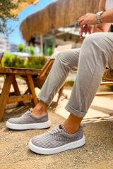 Ch173  Kbt Velluto Erkek Ayakkabı Antrasıt