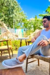 Ch173  Kbt Velluto Erkek Ayakkabı Antrasıt